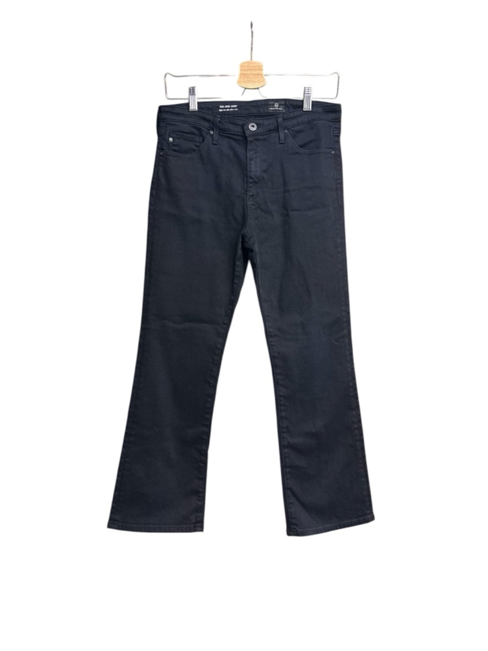 Ag Adriano Goldschmied Women’s Black “The Jodi Crop” Jeans size 29
